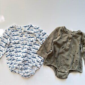 Kate Quinn organic cotton baby bubble romper bundle 12-18 months